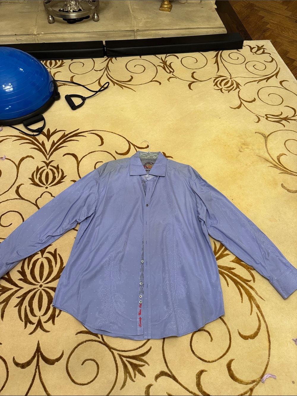 Robert Graham Lavender Paisley Dress Shirt